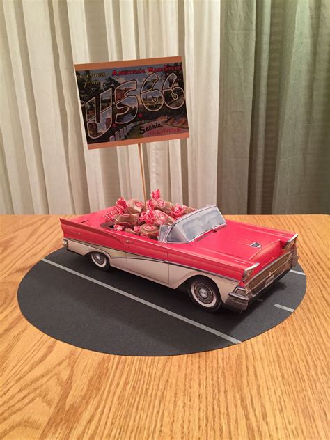 vintage car birthday party supplies